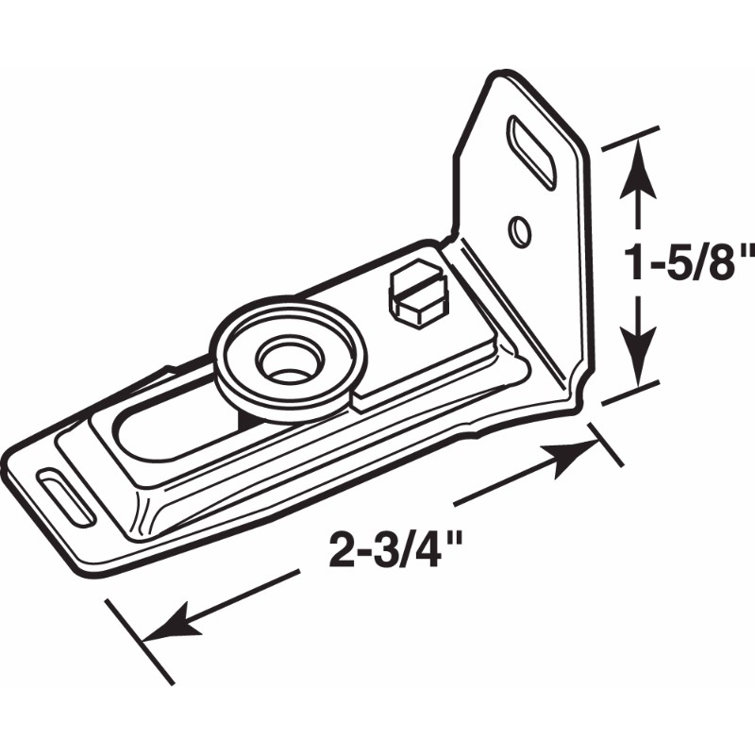 PrimeLine BiFold Door Bottom Pivot Bracket Wayfair